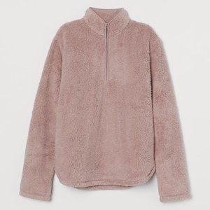 H&M Faux Shearling Sweater